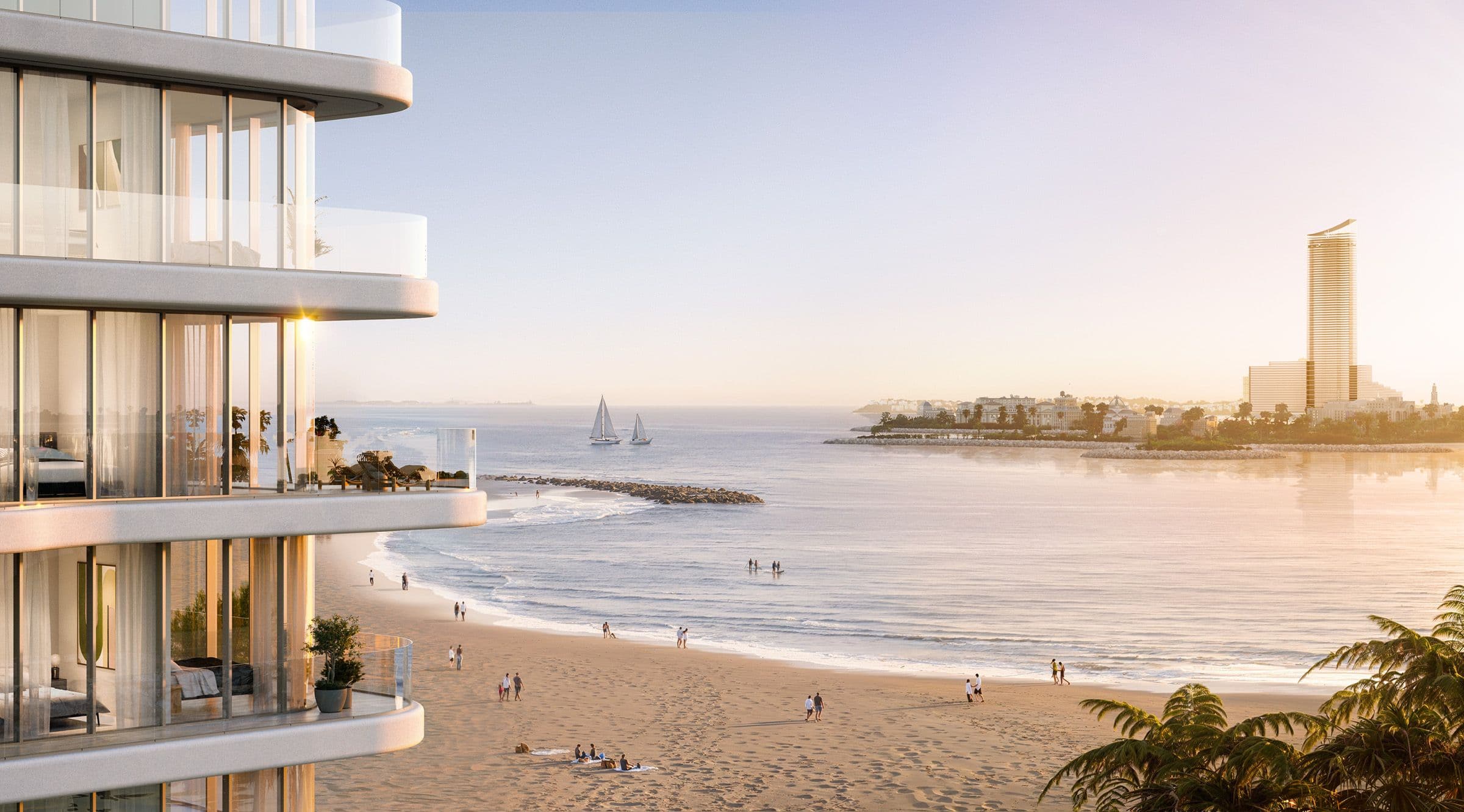 Beach designer residences on the island near Ras Al Khaimah 1