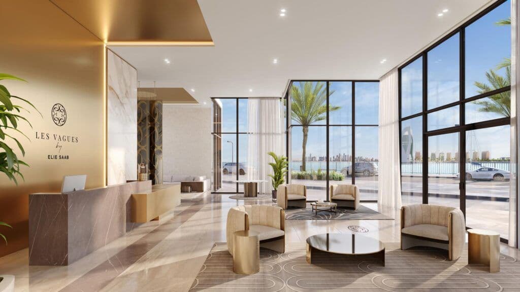 Sea residences on the island off the coast of Doha 3