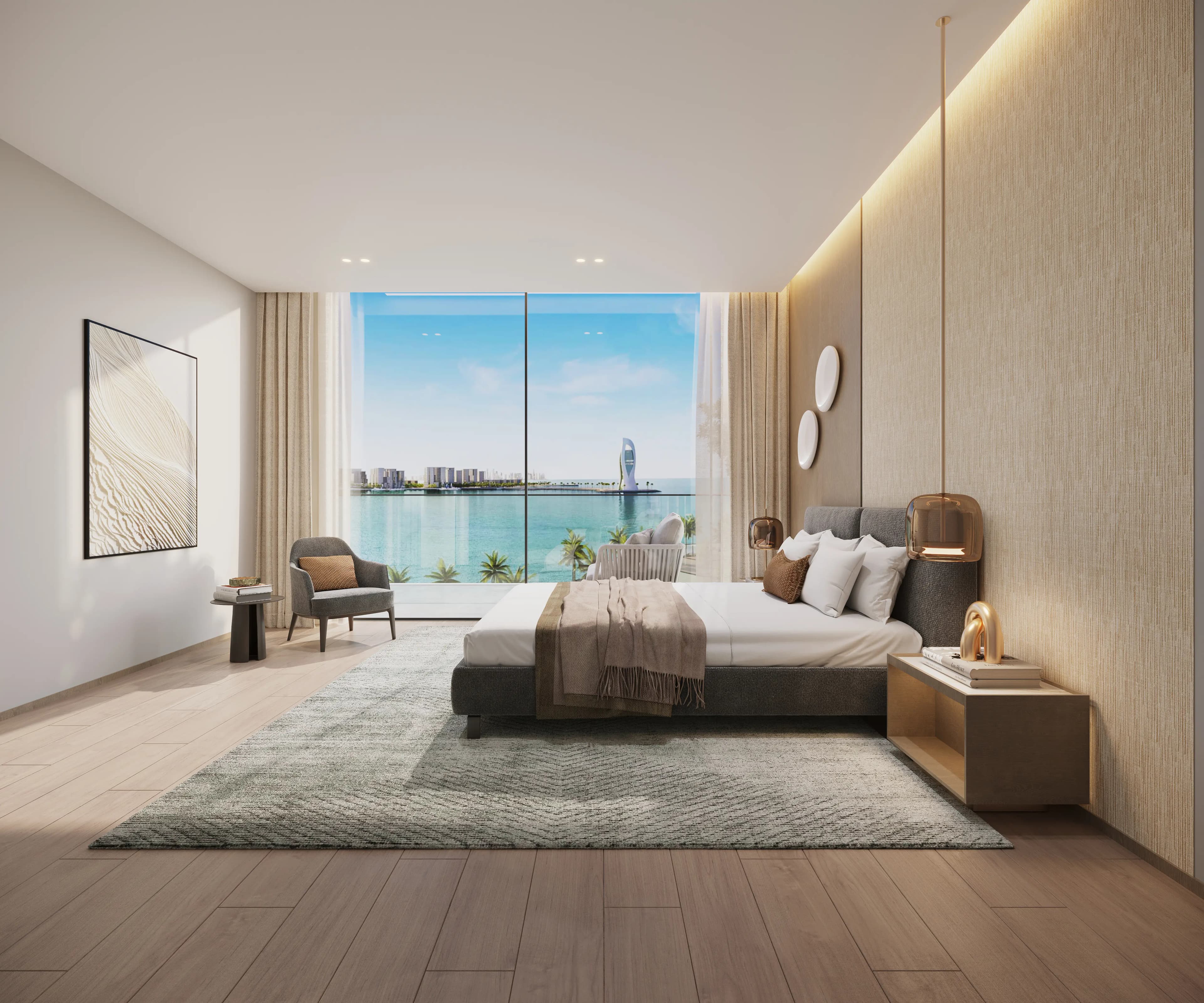 Premium waterfront residences on the island off the coast of Doha 6
