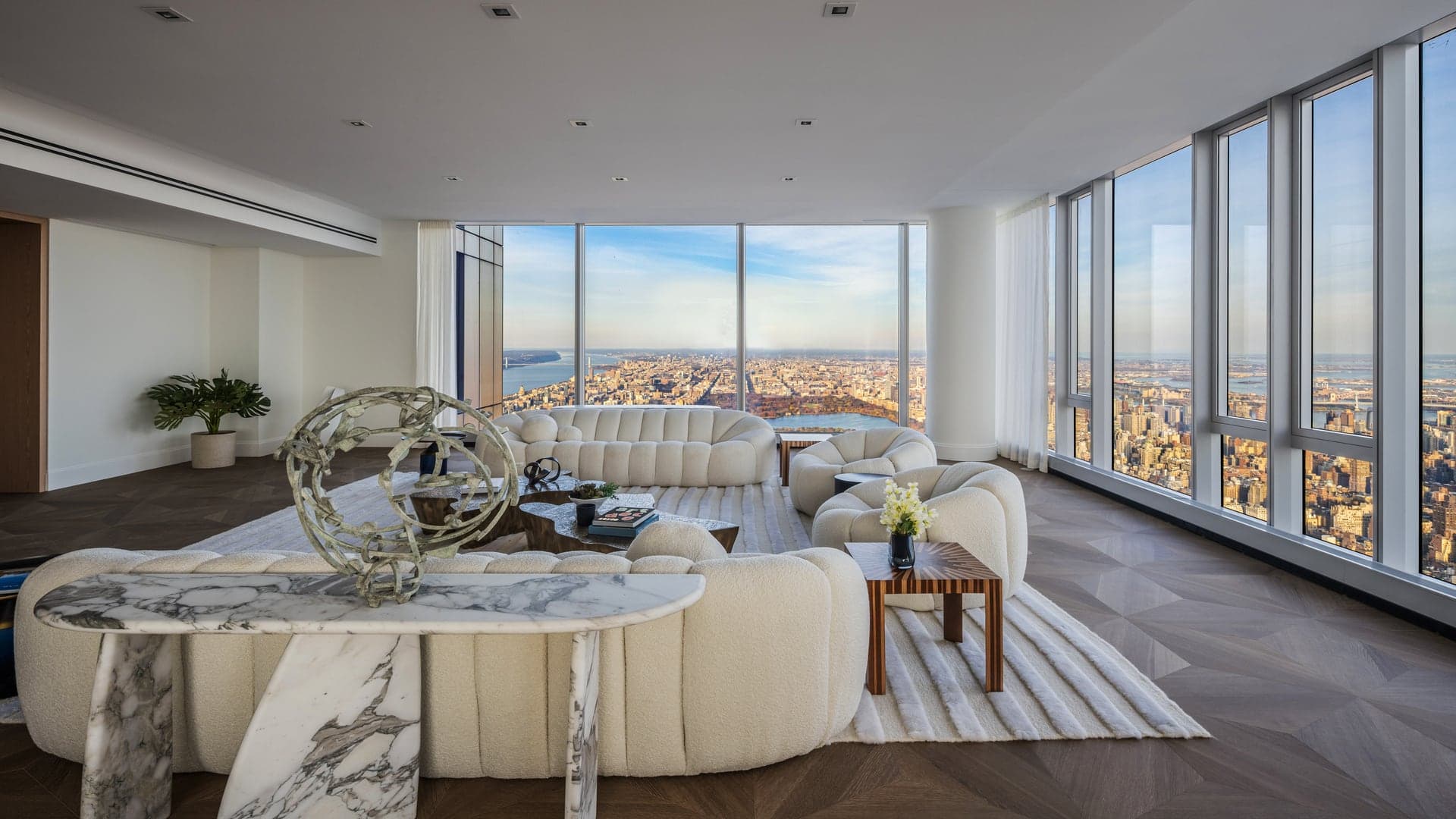 Residences above Central Park in the tallest residential skyscraper 7